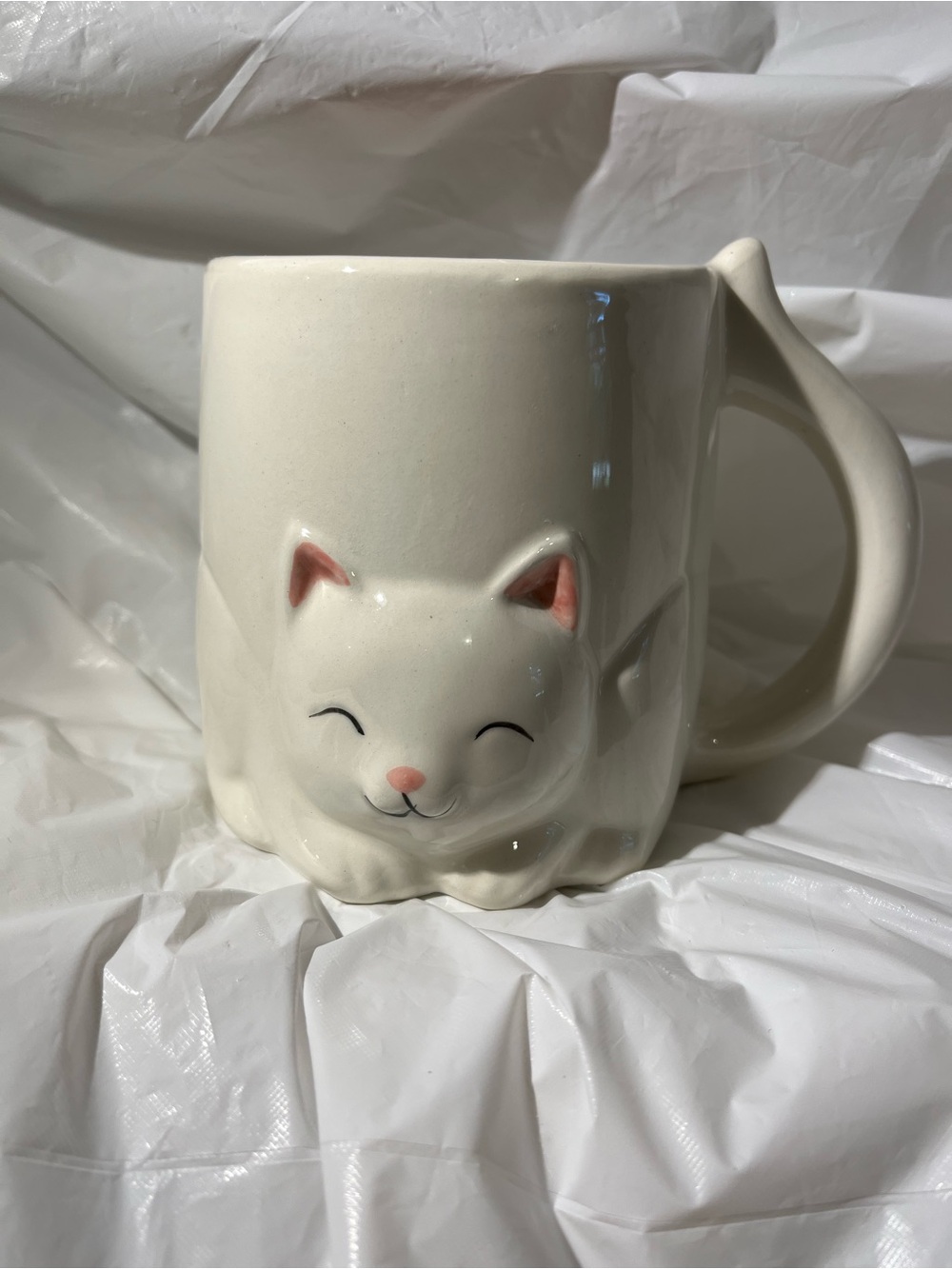The Citter Collection 3 D Kitty Cat Ceramic Mug